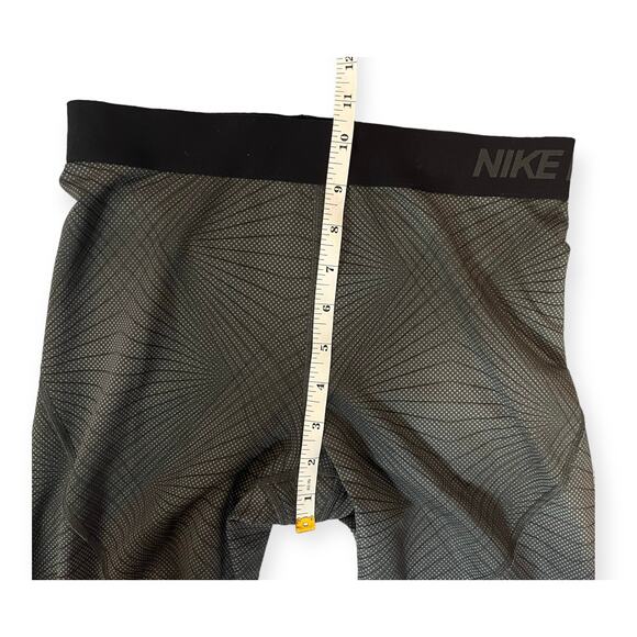 Nike Pro Hyperwarm Gray Compression Leggings Dri-FIT Athletic Gym Size Medium - Picture 3 of 7